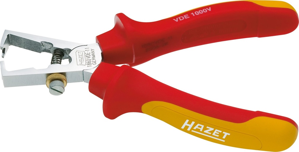 [1860VDE-11] HAZET - Pince à dénuder ∙ avec isolation de protection