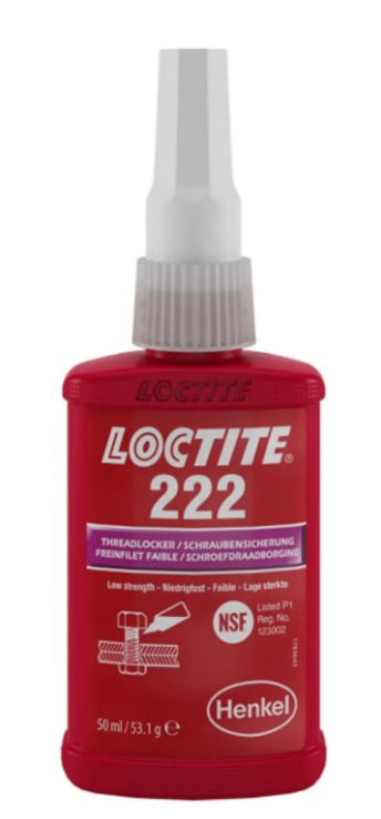 [195743] 195743 - LOCTITE 222, 50 ml Bottle (S00016441)