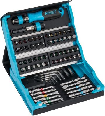 [2200SC-1] HAZET - Jeu d'embouts-tournevis (bits) dans coffret SmartCase