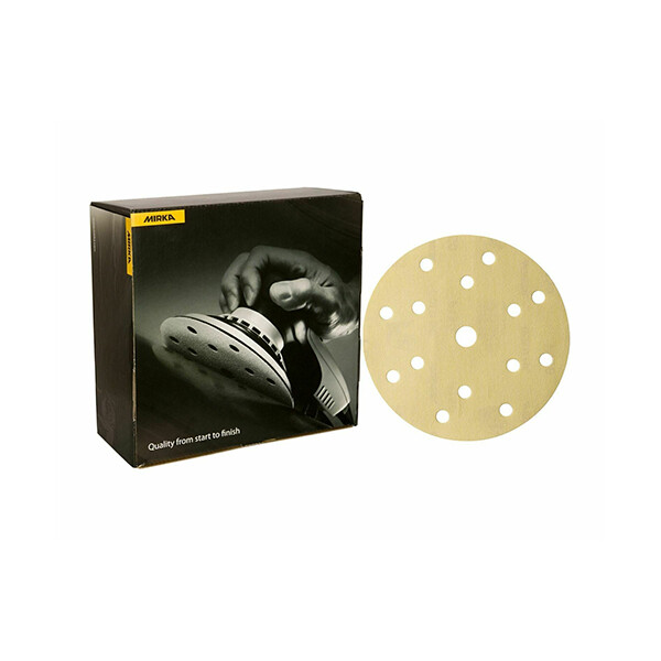 [2361109932] [⚠Déstockage] DISQUE DIA.150MM P320 15T MIRKA GOLD 100 PIECES (BOITE)