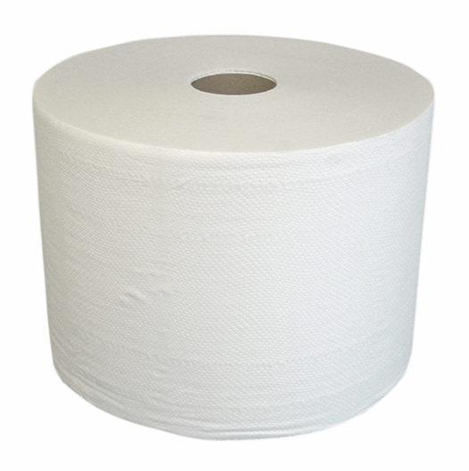 2 ROULEAUX PAPIER EXTRA BLANC 2PLI 400M X055 (PAQUET) X055