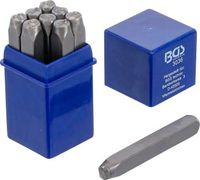 BGS - 3036 - Chiffres à frapper 6 mm