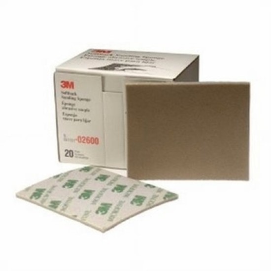 [3M02600] [⚠Déstockage] EPONGE ABRASIVE-MICRO 115MMX140MM FINE (PIECE)