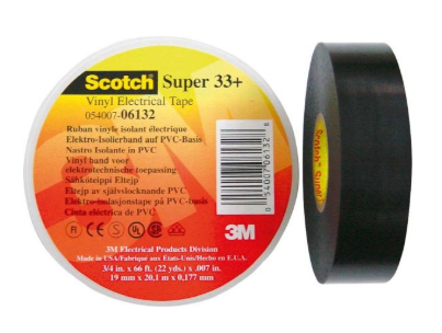 3M RUBAN D'ISOLATION ELECTRIQUE 19mmx20m
