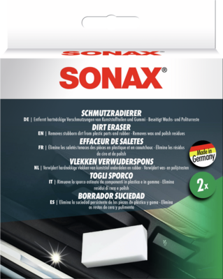 [416000SONAX]  SONAX 04160000 Effaceur de saletes 2 pcs