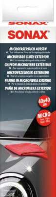 SONAX 04162000 Chiffon microfibre exterieur 1 pcs (CC1511203)