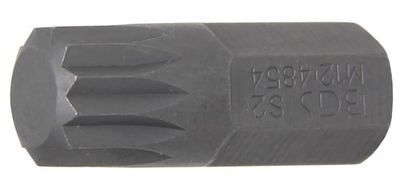 BGS - 4854 - Embout Longueur 30 mm 10 mm (3/8") denture multiple intérieure (pour XZN) M12