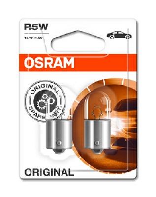 2 AMPOULES BA15S R5W 12V