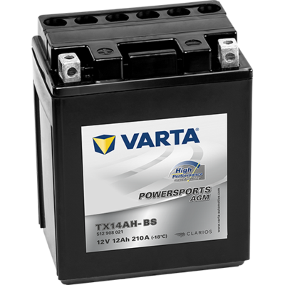 [⚠Déstockage] BATTERIE 12V 12AH 210A + A GAUCHE VARTA (PIECE)