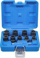 [5266BG] BGS - 5266 - Jeu de douilles spiralées/extracteur de vis 12,5 mm (1/2") 10 - 19 mm 10 pièces