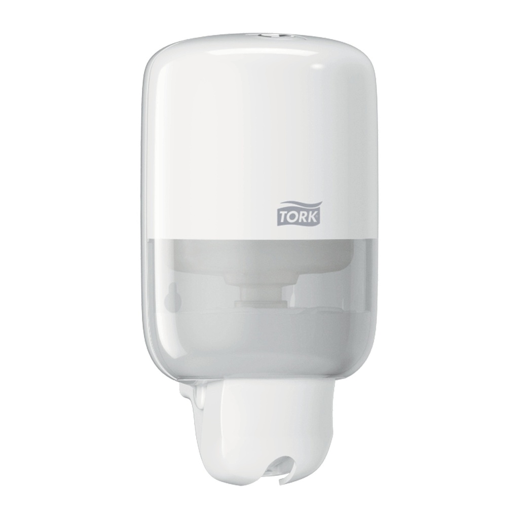 Tork Distributeur Mini pour Savon Liquide, Plastique Blanc S2