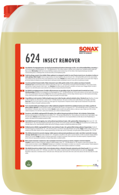  SONAX 06247050 Nettoyant insectes 25 l