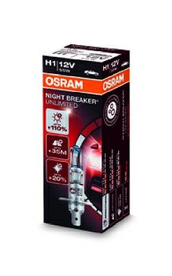 [64150NBUOSRAM] [⚠Déstockage] AMPOULE H1 12V 55W P14.5S OSRAM NIGHT BREAKER (PIECE)