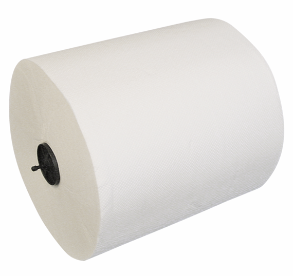 [6D141] CARTON DE 6 ROULEAUX DE PAPIER MATIC BLANC, 2PLIS (CARTON)