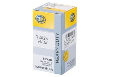 [8GM002094241] [⚠Déstockage] AMPOULE 24V 3W SV7-8 (PIECE)