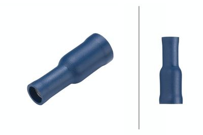 [8KW044026003] [⚠Déstockage] COSSE CYLINDRIQUE FEMELLE 5MM BLEU|ISOLÉ (PIECE)