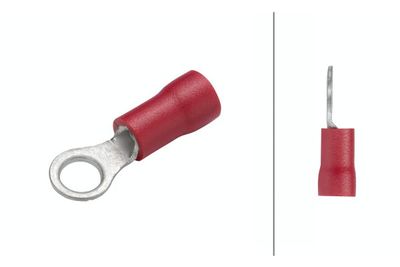 [⚠Déstockage] COSSE RONDE M4 ROUGE (PIECE)