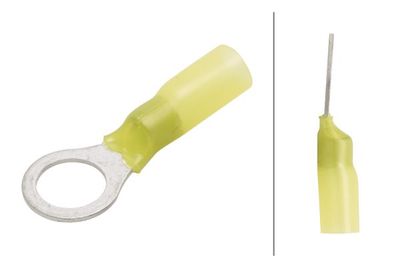 [⚠Déstockage] COSSE RONDE M10 JAUNE (PIECE)
