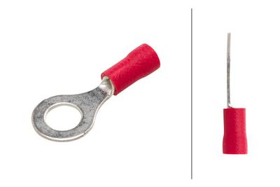 [8KW744772003] [⚠Déstockage] COSSE RONDE M6 ROUGE (PIECE)