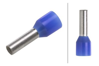 [⚠Déstockage] DOUILLE D'EXTREMITE DE CABLE BLEU|2.5MM2 2.6MM (PIECE)