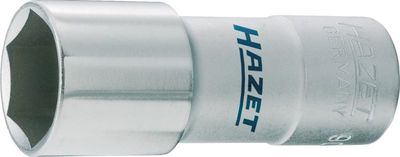 [900MGT] HAZET Douille à bougies 900MGT ∙ Carré creux 1/2 pouce (12,5 mm) ∙ Profil à 6 pans extérieurs ∙ Taille 20,8 mm ∙ 13/16″