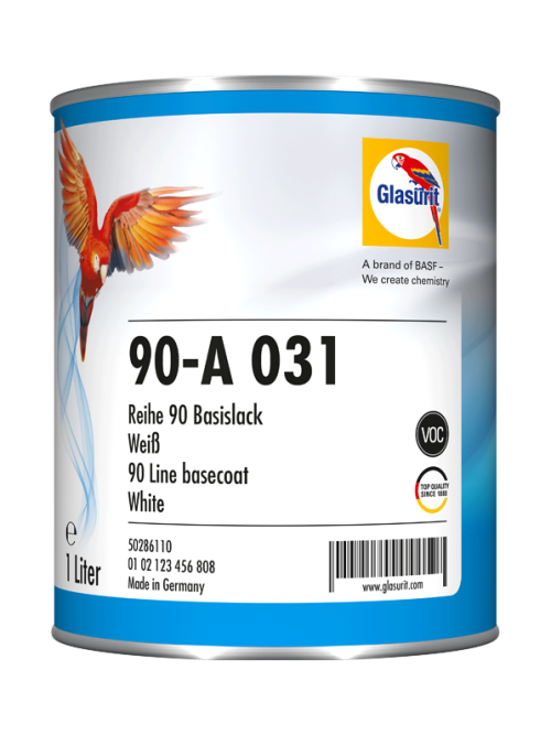 GLASURIT 90A031 - TEINTE BASE L90 BLANC 1L GR.1 (BIDON)