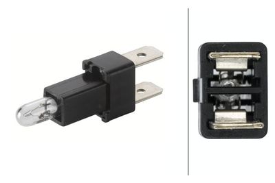 [9FF713627001] [⚠Déstockage] CULOT AVEC AMPOULE W1.2W 12V (PIECE)