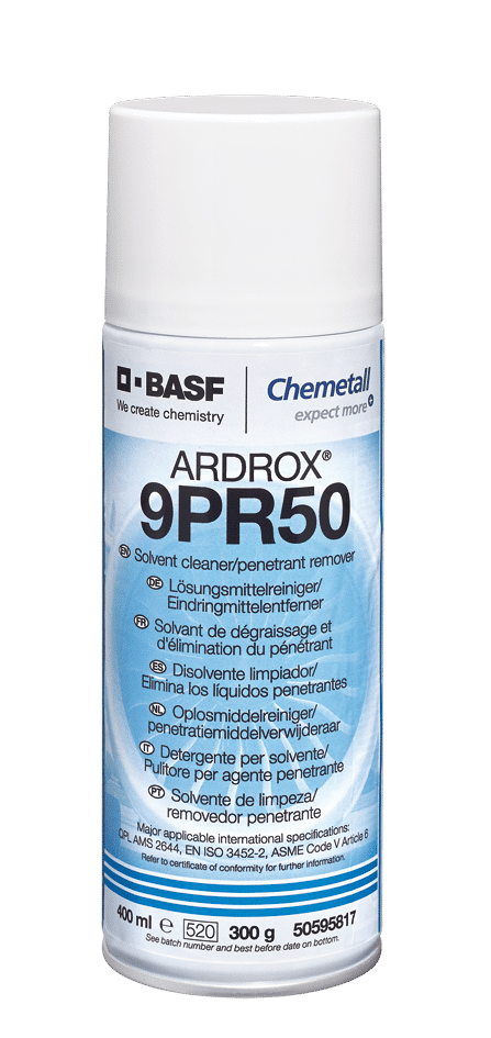 [9PR5] SOLVANT DE DEGRAISSAGE ET D'ELIMINATION DU PENETRANT SPRAY 400ML ARDROX (PIECE)