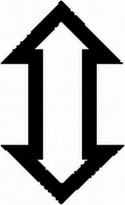 [⚠Déstockage] SYMBOLE RELEVEMENT.ABAISSEMENT (PIECE)