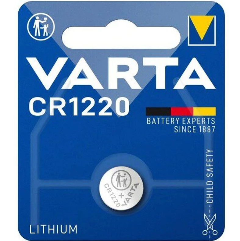 [CR1220VARTA] Varta-Pile bouton Lithium-CR1220 (blister de 1)