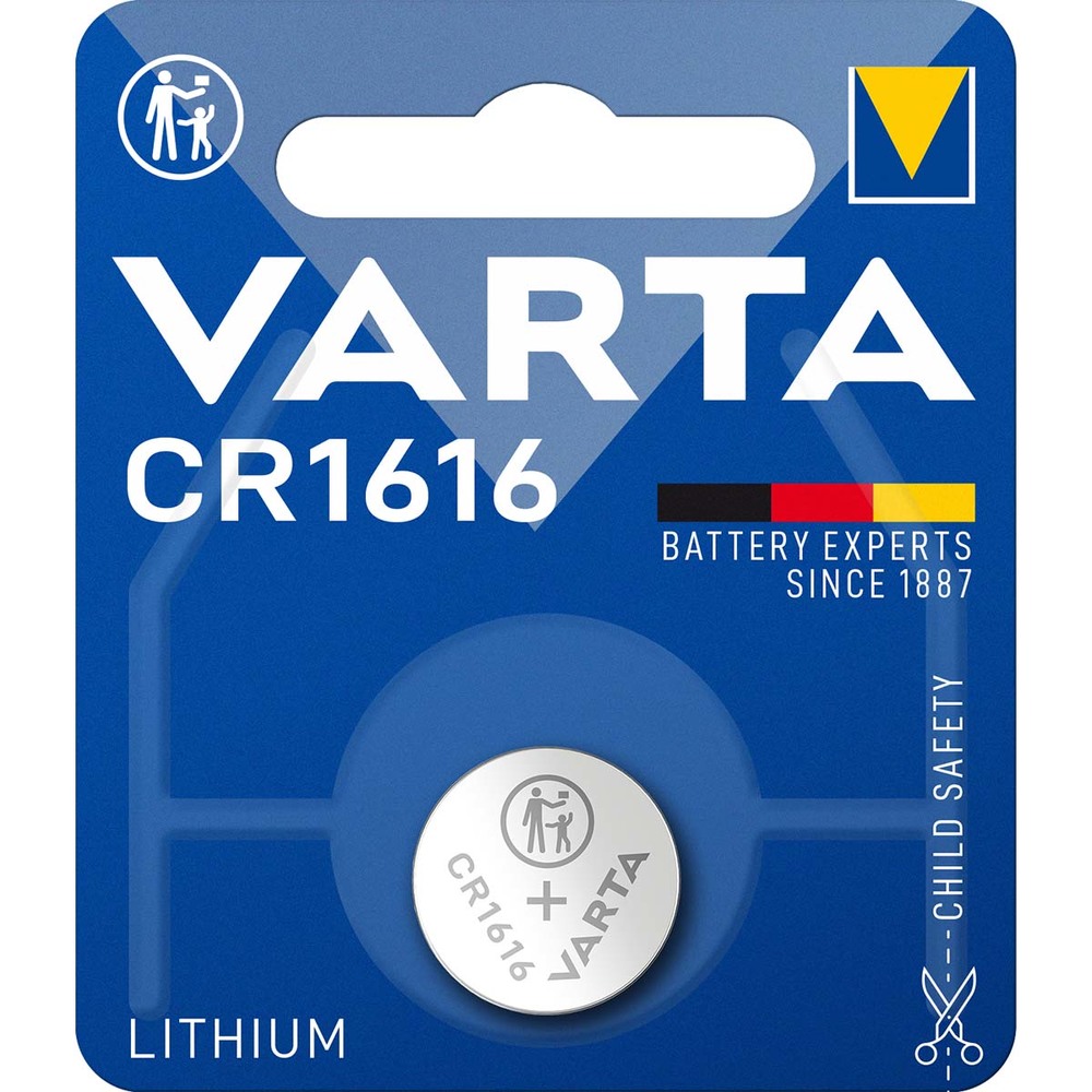[CR1616VARTA] Varta-Pile bouton Lithium-CR1616 (blister de 1)