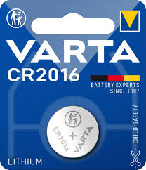 [CR2016VARTA] Varta-Pile bouton Lithium-CR2016 (blister de 1)