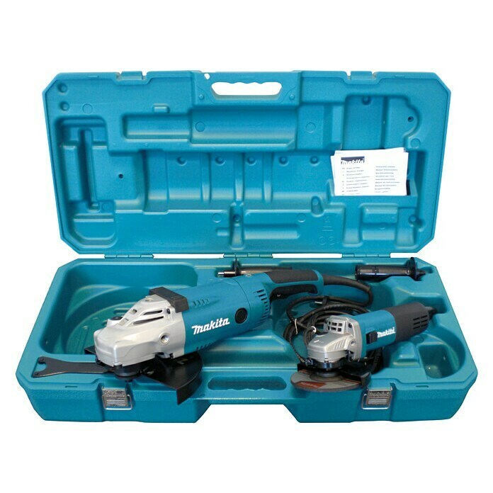 MAKITA DK0052G - PACK MEULEUSE D'ANGLE 125MM + 230MM (PIECE)