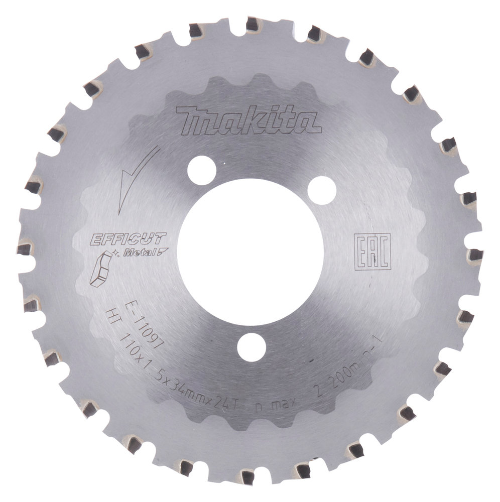 [⚠Déstockage] MAKITA E-11097 - disque 110x34x24Z Lame EFFICUT