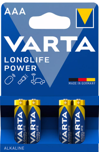 Varta-Longlife Power-LR03 (AAA) (blister de 4)