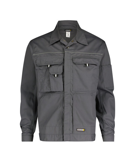 300195 DASSY® Nouville Veste de travail GRIS CIMENT +/- 245 g/m²