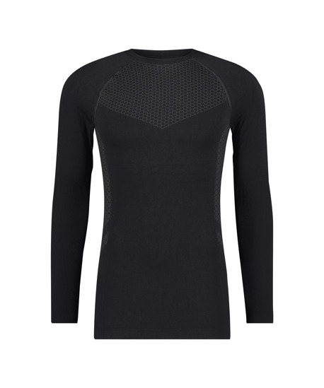 710042 DASSY® Pierre Maillot thermique manches longues NOIR +/- 145 g/m²