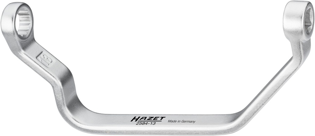[2584-13] HAZET - Clé spéciale / de tube d'aspiration ∙ VAG ∙ taille 13 mm ∙ longueur : 166 mm