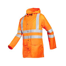 Veste de pluie haute visibilité  Orange Fluo Monoray SIOEN