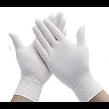 [601310-S] [⚠Déstockage] GANTS LATEX BLANC|NON POUDRES|(BOITE DE 100 PIECES)