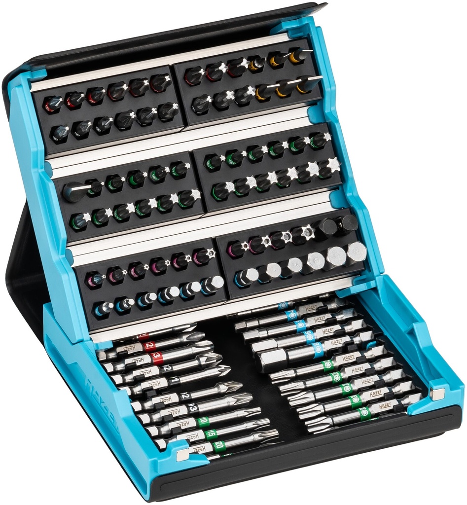 HAZET - Jeu d'embouts-tournevis (bits) dans coffret SmartCase