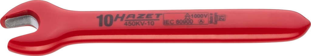 HAZET - Clé à fourche simple ∙ avec isolation de protection