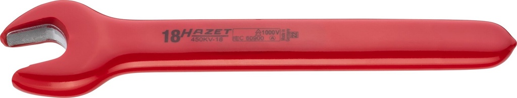 HAZET - Clé à fourche simple ∙ avec isolation de protection