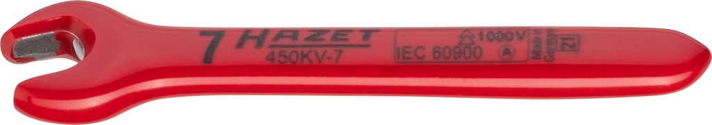 HAZET - Clé à fourche simple ∙ avec isolation de protection