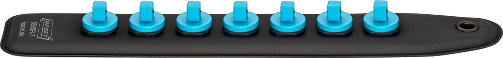 HAZET - SmartRail avec 7 emplacements ∙ longueur : 245 mm