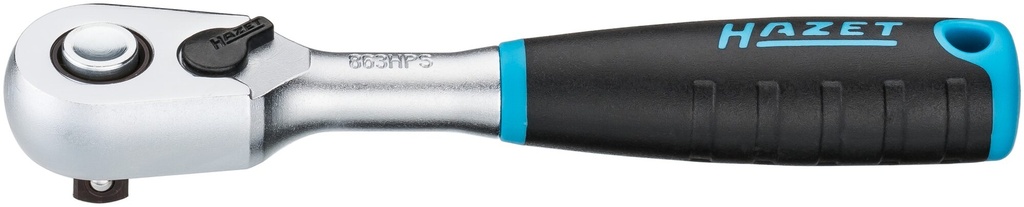[863HPS] HAZET - Cliquet réversible à denture fine HiPer ∙ verrouillage de sécurité ∙ longueur : 116 mm