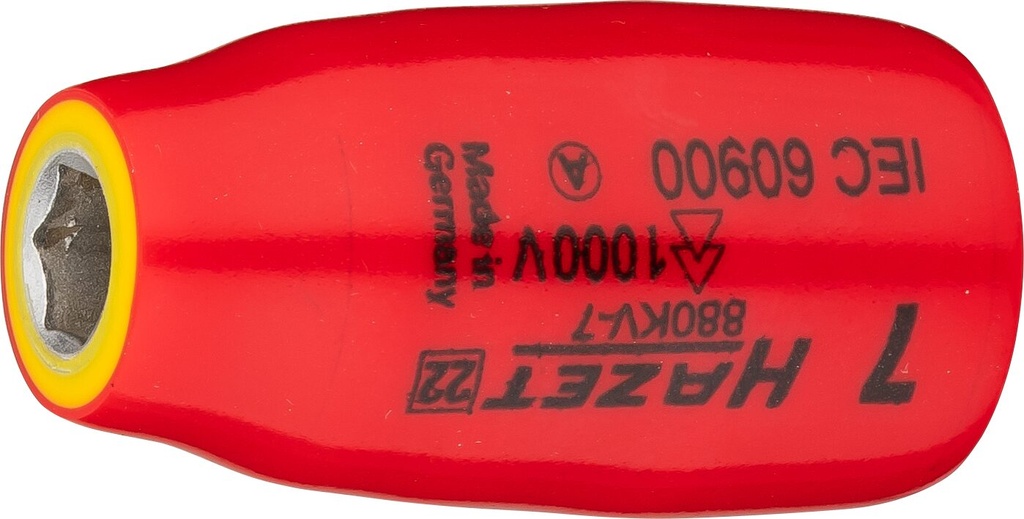 HAZET - Douille ∙ 6 pans ∙ avec isolation de protection