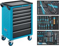 [176N-7/193] HAZET - Servante d'atelier Assistent® 176N-7 ∙ assortiment ∙ L x l x h : 780 mm x 498 mm x 1018 mm ∙ 193 pièces