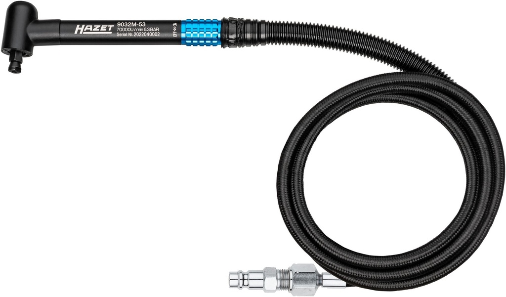 [9032M-53] HAZET - Micro-meuleuse ∙ coudée ∙ longueur : 140 mm
