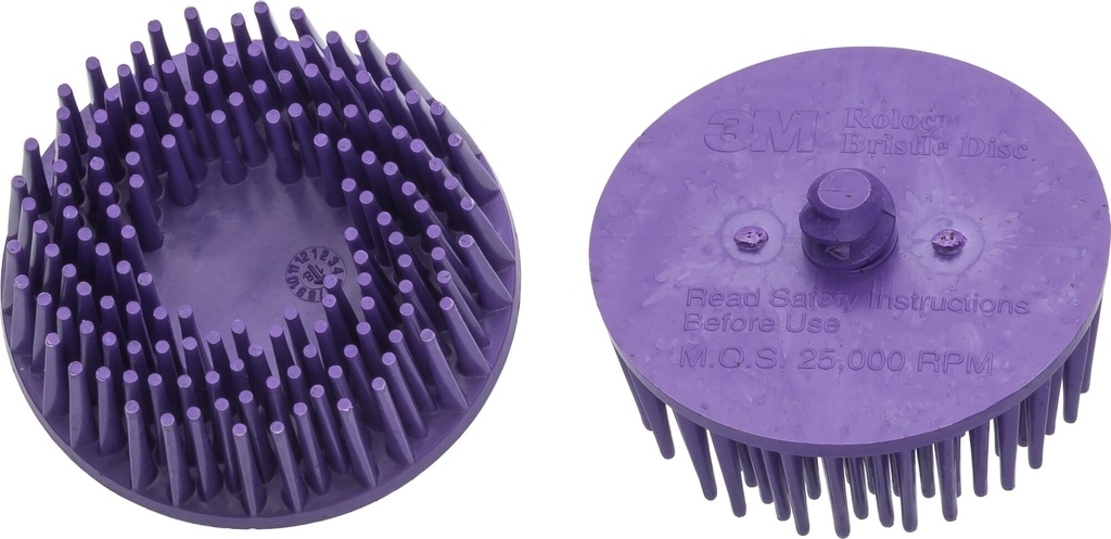 [9033-11-036/2] HAZET - Jeu de brosses à poncer de rechange · violettes · 2 pièces